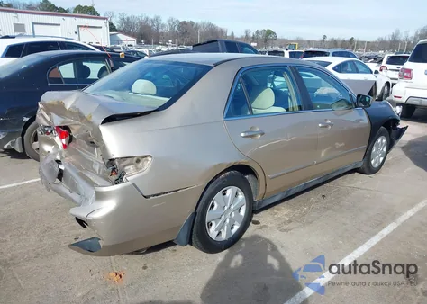 2004 Honda Accord 2.4 Lx из США, поврежденный, VIN 1HGCM56314A178274